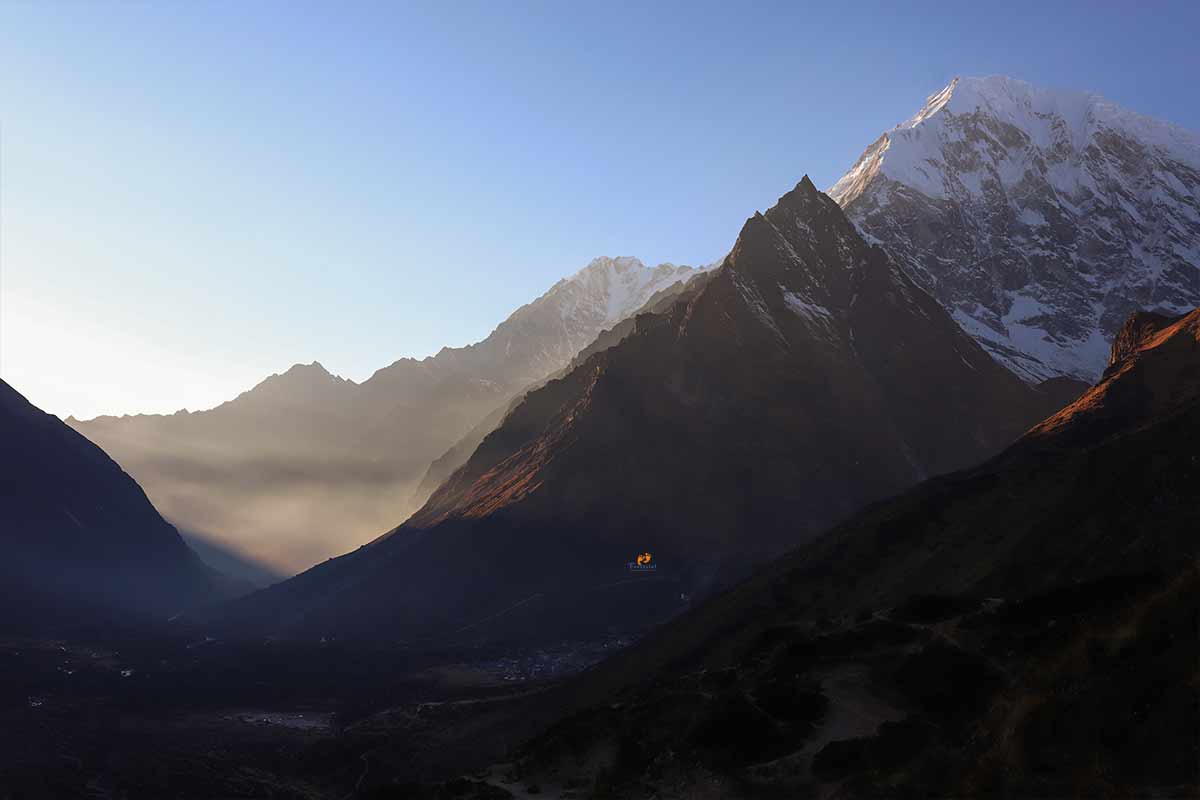 Langtang Valley trek Tsergo Ri